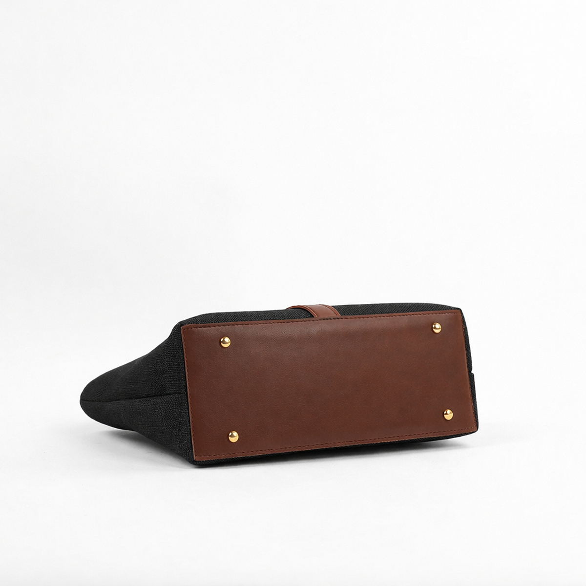 Mira Canvas Bag black & brown