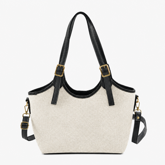 Bucket Canvas Beige & Black