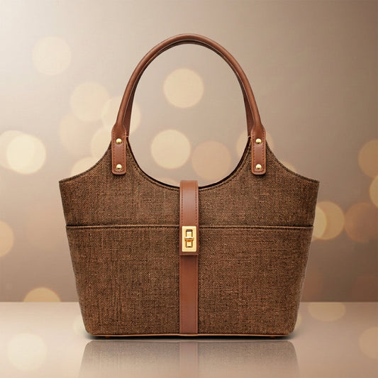 Mira Canvas Bag Brown