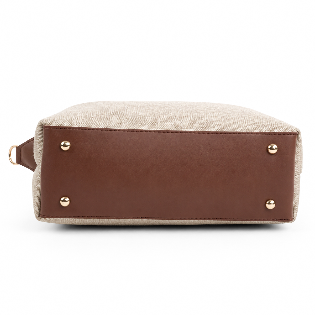 Diva Canvas Bag Beige & Brown
