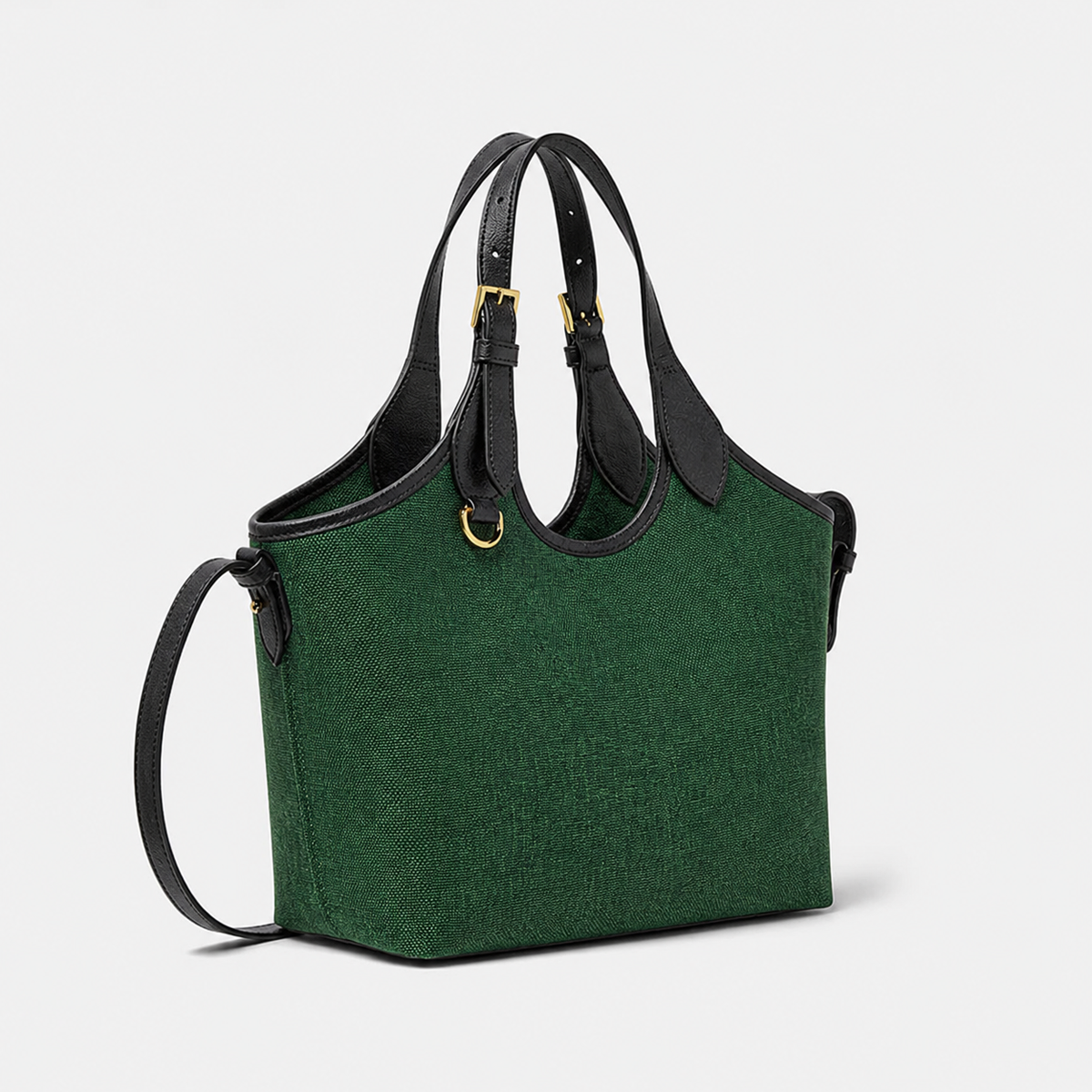 Bucket Canvas green & black