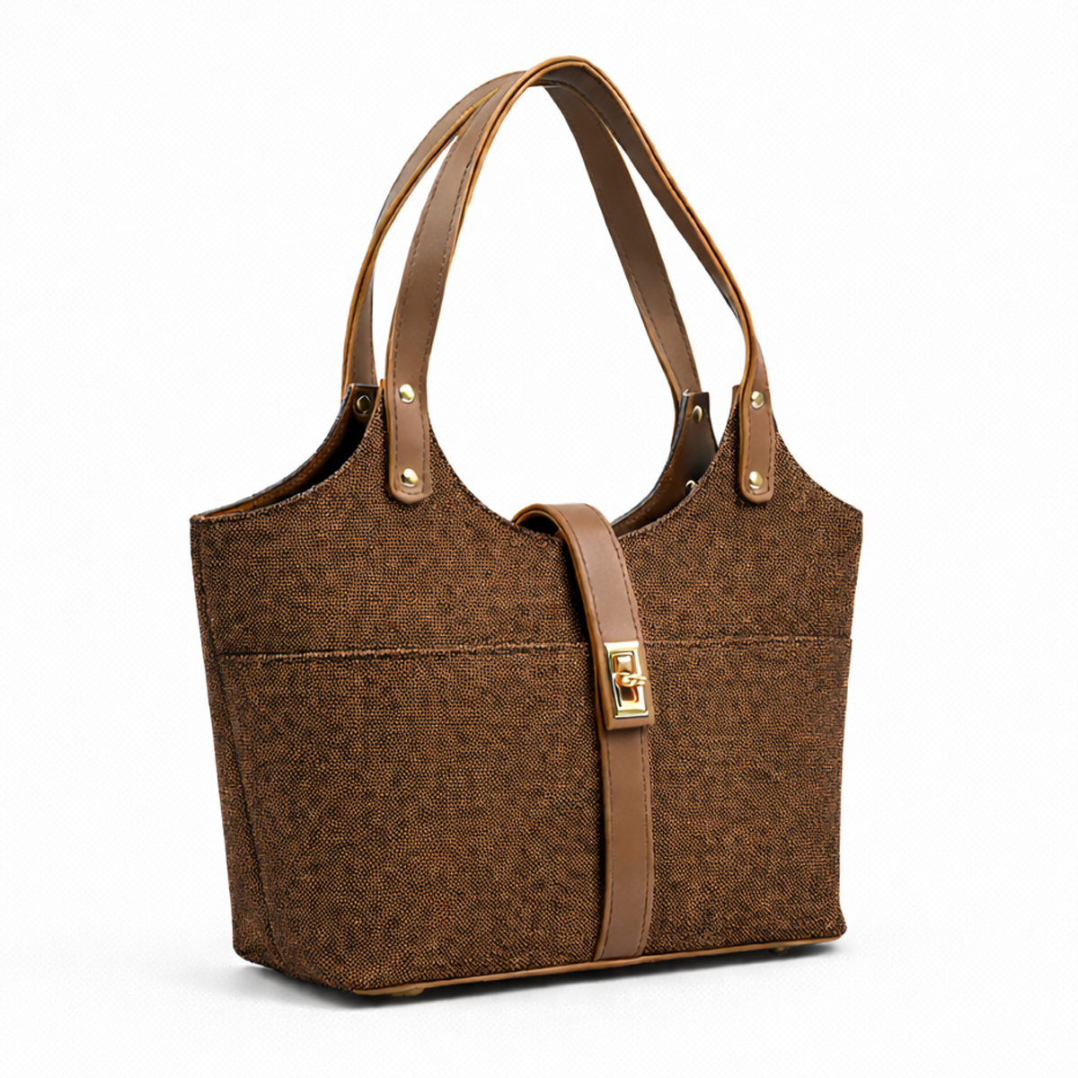 Mira Canvas Bag Brown