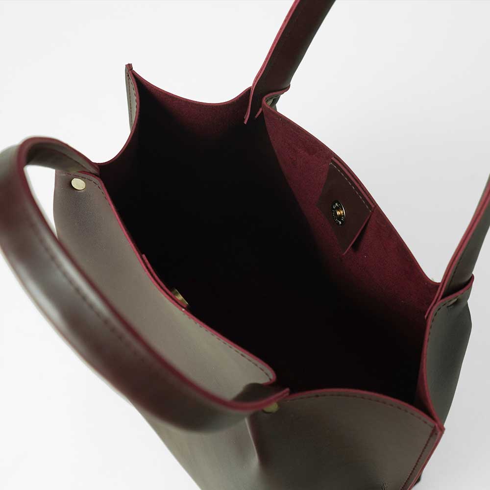 Plain Tote Set of 3 Bag Maroon